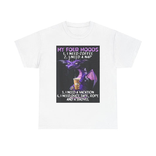 "My 4 Moods" Unisex Heavy Cotton Tee