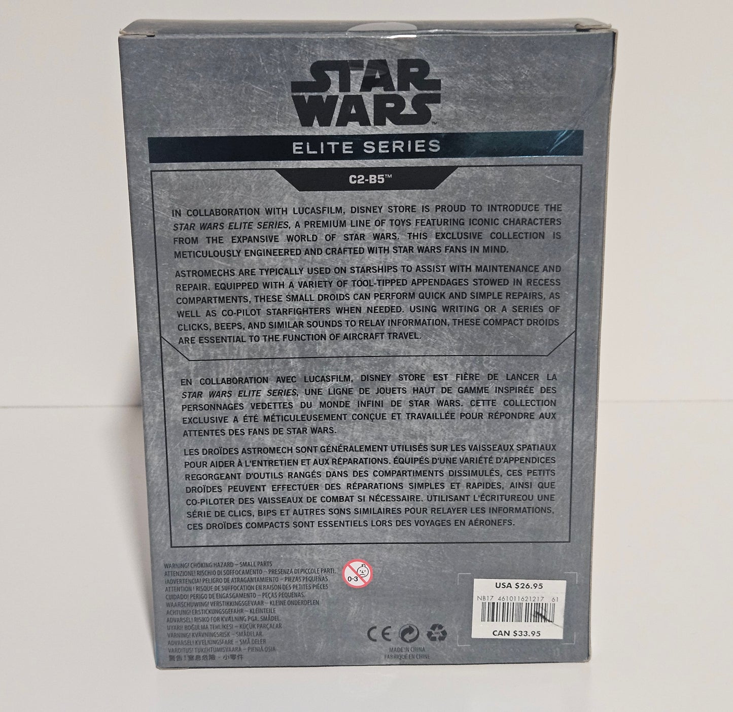 Disney Store Star Wars Elite Series – C2-B5 Die-Cast Action Figure