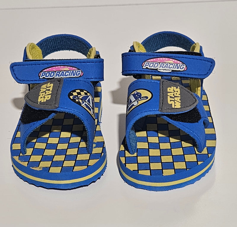 Star Wars Pod Racing Children's Sandals Size 5-4