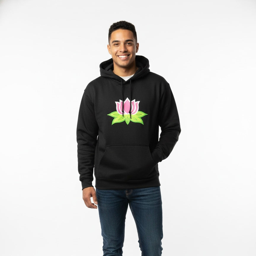 Embroidered Hoodies (Lotus)-2