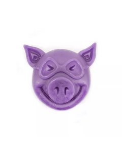 Pig Wheels 'Pig Head' Wax - Purple-1