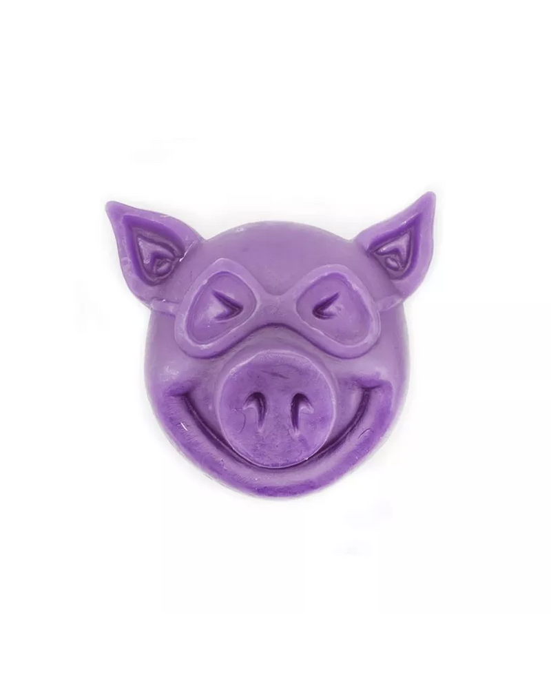 Pig Wheels 'Pig Head' Wax - Purple-1
