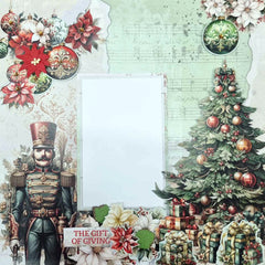3Quarter Designs Xmas Magic 12x12 Design Paper & Diecuts Set-7