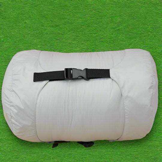 Goose Down Sleeping Bag Grey-11