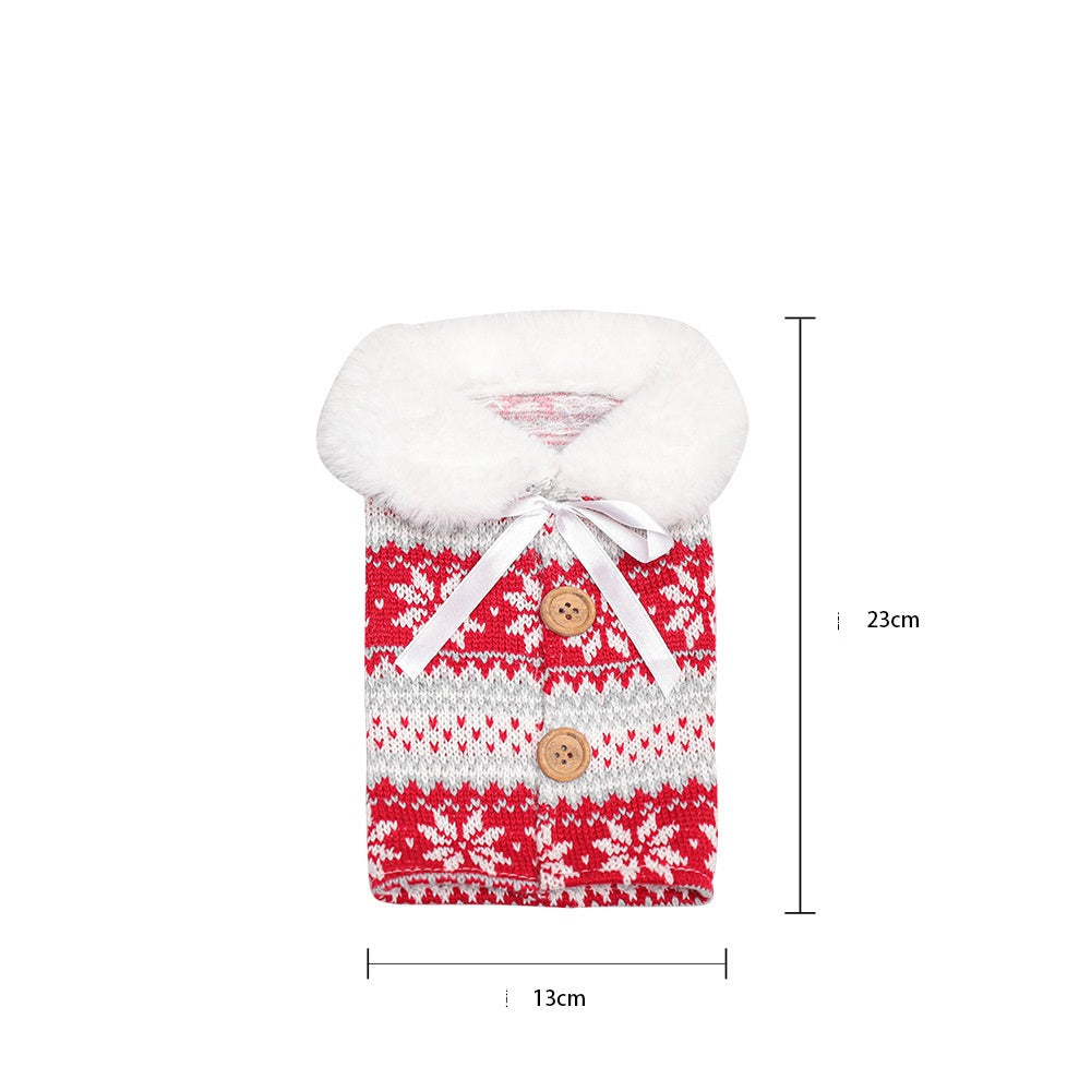 Christmas Decorations Christmas Wine Bottle Socks-55