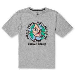 Volcom 'Dont Contaminate' Tee - Grey (KIDS)-1