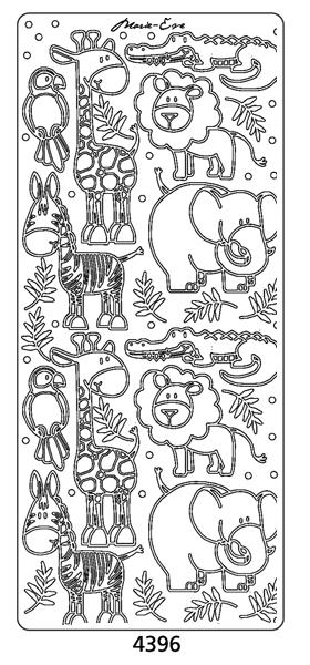 Peel Off Sticker -Marie Eve Animals-1