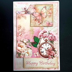 Pochette de 6 cartes 3Quarter Designs Pivoines épanouies 15,2 x 10,2 cm-11