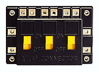 Atlas Electrical Connector 3 SPST On/Off Switches In Parallel-1