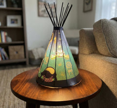 Teepee Table Lamp Turtle-1