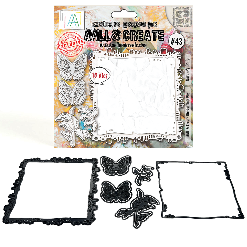 AALL and Create - Die-Cutting Die Set - Nature's Doily-1