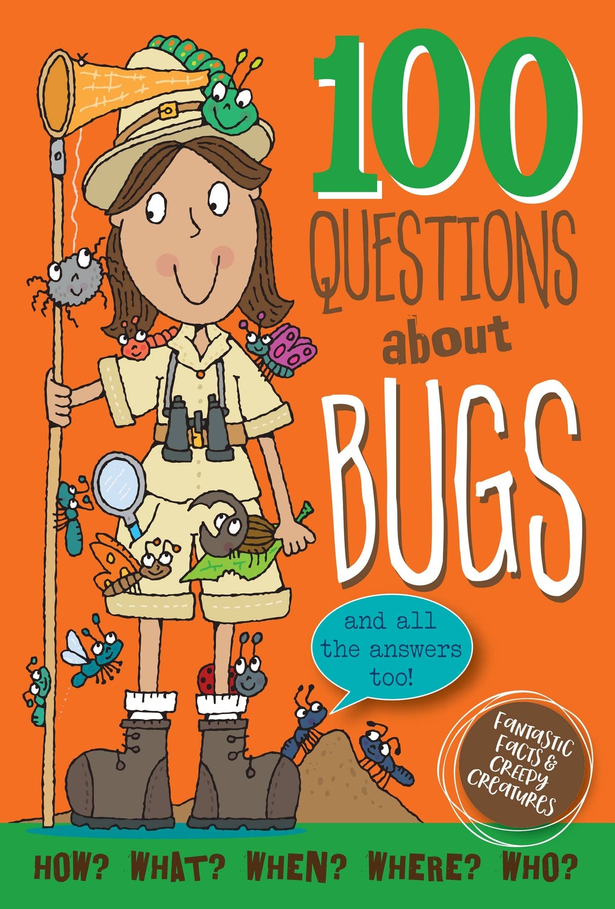 Peter Pauper Press - 100 Questions about Bugs - Ages 7+-1