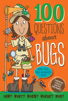 Peter Pauper Press - 100 Questions about Bugs - Ages 7+-1