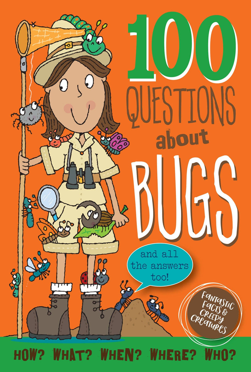 Peter Pauper Press - 100 Questions about Bugs - Ages 7+-1