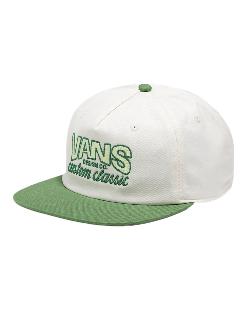 Vans 'Design Co' Cap - White/Fairway Green-1
