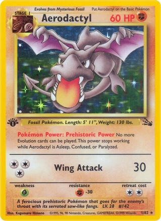 Aerodactyl (1) 1/62 - Fossil-1
