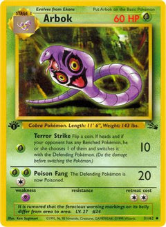 Arbok 31/62 - Fossil Unlimited-1