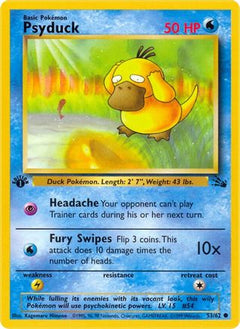 Psyduck 53/62 - Fossil Unlimited-1