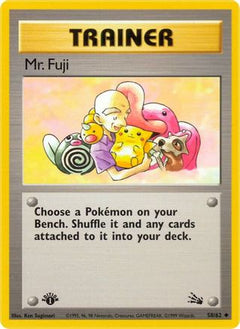 Mr. Fuji 58/62 - Fossil 1st Edition-1