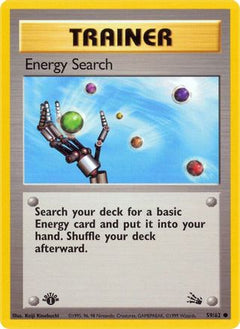 Energy Search 59/62 - Fossil 1st Edition-1