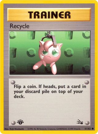 Recycle 61/62 - Fossil Unlimited-1
