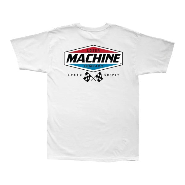 Loser Machine 'Overdrive' Tee - White-1