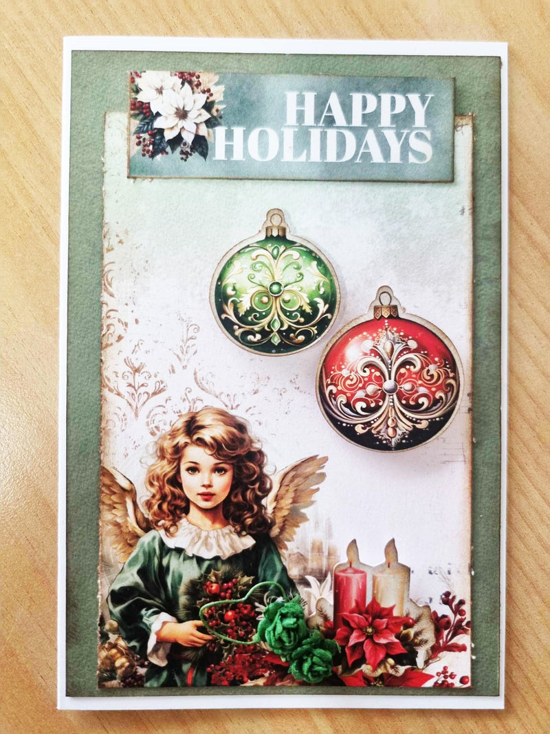 3Quarter Designs Pack de Cartes Magie de Noël 6x4-8