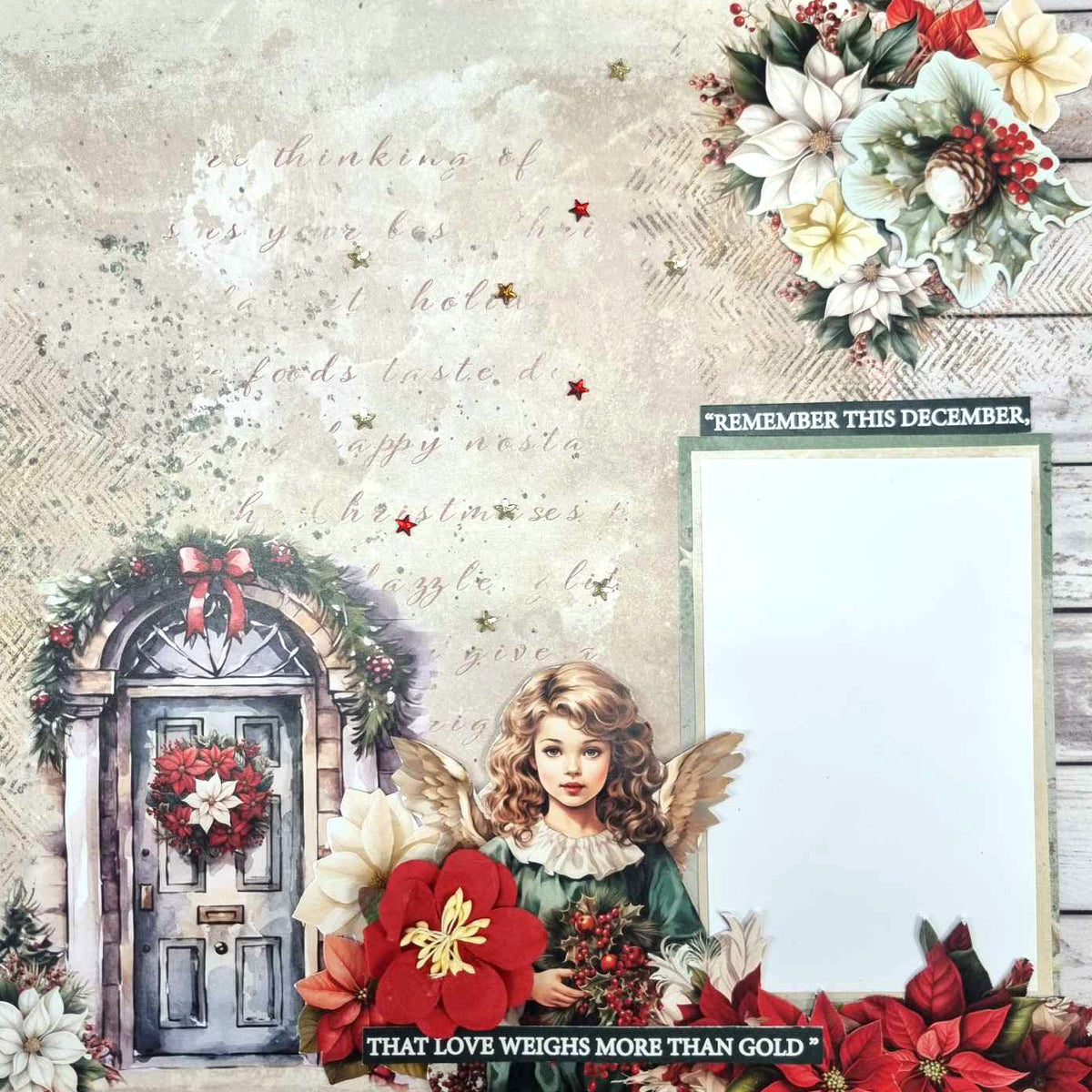 3Quarter Designs Xmas Magic 12x12 Design Paper & Diecuts Set-12