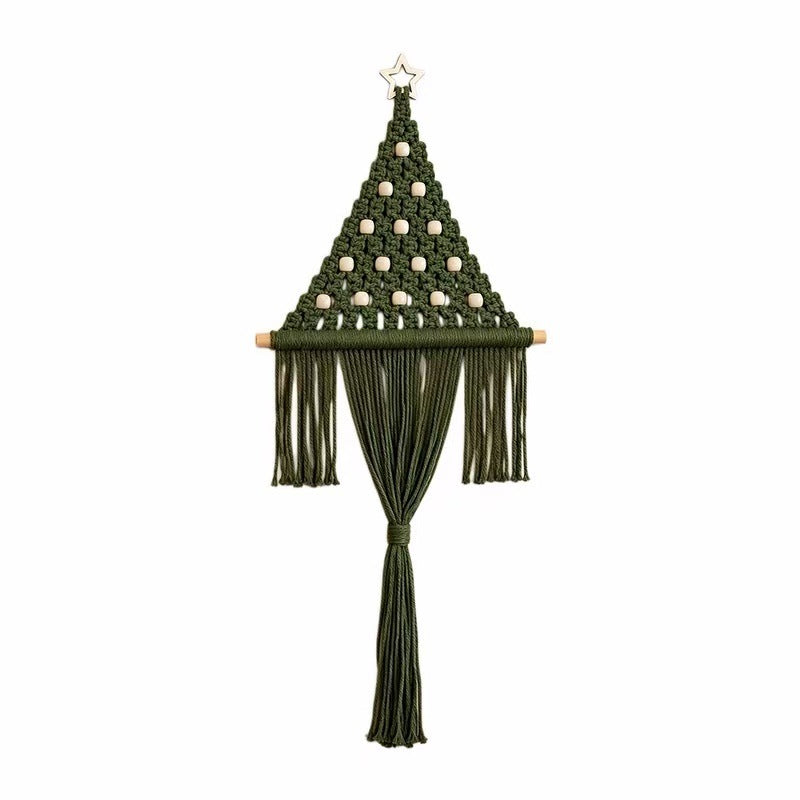 Christmas Hand-knitted Christmas Tree Ornament-5