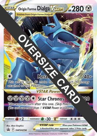Origin Forme Dialga VSTAR - SWSH256 - Jumbo Cards Holofoil-1