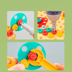 VIGOR - Play Toolbox Bear with Drill - Ages 3+-4