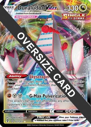 Duraludon VMAX - 123/203 - Jumbo Cards Holofoil-1