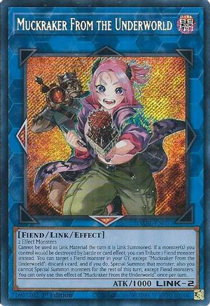 Muckraker From the Underworld (DABL-EN051) - Darkwing Blast 1st Edition-1