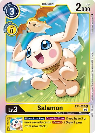 Salamon (Official Tournament Pack Vol. 7) (EX1-025) - Classic Collection Foil-1