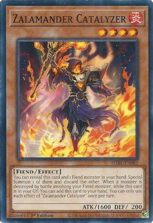 Zalamander Catalyzer (DABL-EN082) - Darkwing Blast 1st Edition-1