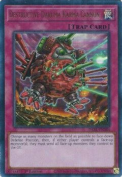 Destructive Daruma Karma Cannon (DABL-EN084) - Darkwing Blast 1st Edition-1