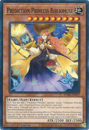 Prediction Princess Bibliomuse (DABL-EN019) - Darkwing Blast 1st Edition-1