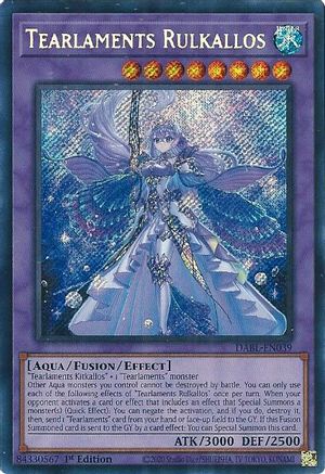 Tearlaments Rulkallos (DABL-EN039) - Darkwing Blast 1st Edition