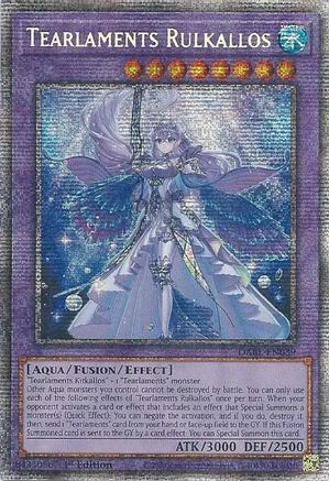 Tearlaments Rulkallos (Starlight Rare) (DABL-EN039) - Darkwing Blast 1st Edition