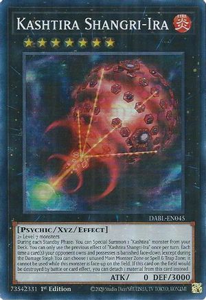 Kashtira Shangri-Ira (DABL-EN045) - Darkwing Blast 1st Edition-1
