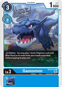 Gaossmon (BT10-018) - Xros Encounter-1