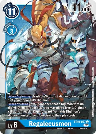 Regalecusmon (BT10-027) - Xros Encounter-1