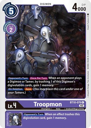 Troopmon (BT10-076) - Xros Encounter-1