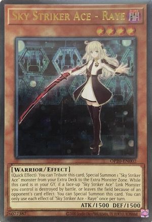 Sky Striker Ace - Raye (UTR) (OP20-EN002) - OTS Tournament Pack 20 Unlimited-1