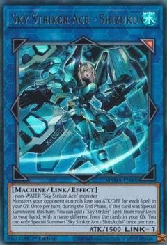 Sky Striker Ace - Shizuku (MAMA-EN006) - Magnificent Mavens 1st Edition-1