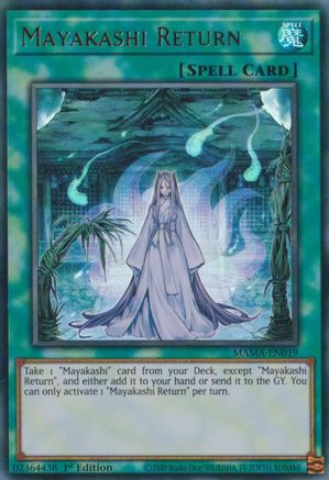 Mayakashi Return (MAMA-EN019) - Magnificent Mavens 1st Edition-1