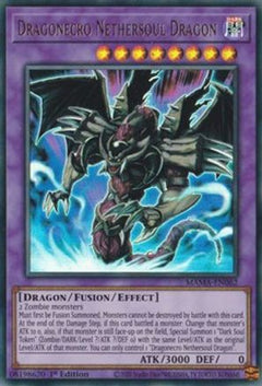 Dragonecro Nethersoul Dragon (MAMA-EN062) - Magnificent Mavens 1st Edition-1