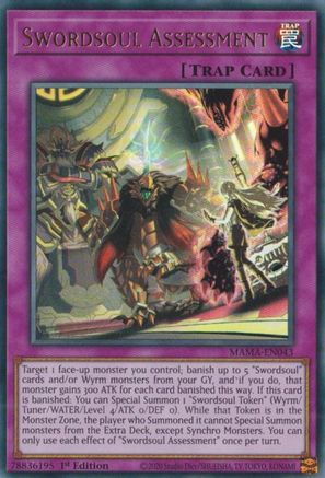 Swordsoul Assessment (MAMA-EN043) - Magnificent Mavens 1st Edition-1