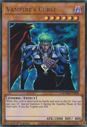 Vampire's Curse (MAMA-EN048) - Magnificent Mavens 1st Edition-1