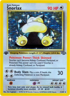 Snorlax (11) 11/64 - Jungle Unlimited Holofoil-1